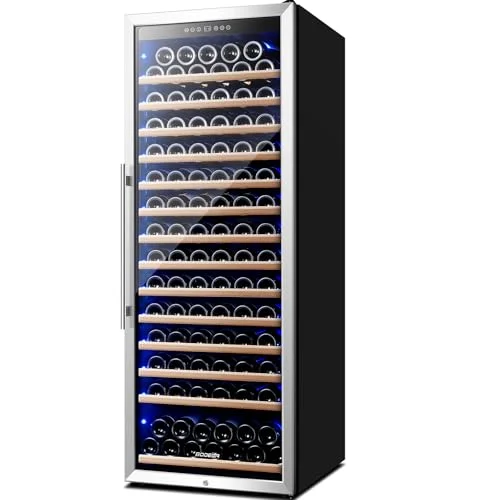 BODEGA 24 Inch 154 Bottle tall freestanding wine cooler refrigerator